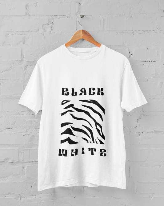 Black and White T-shirt Swedish Attitude Copper Molly
